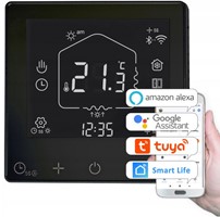 ESCO TC-710B WIFI TUYA CZARNY Sterowanie Podłogowe